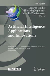 Vorderes Coverbild Artificial Intelligence Applications and Innovations