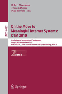 Vorderes Coverbild On the Move to Meaningful Internet Systems: OTM 2010
