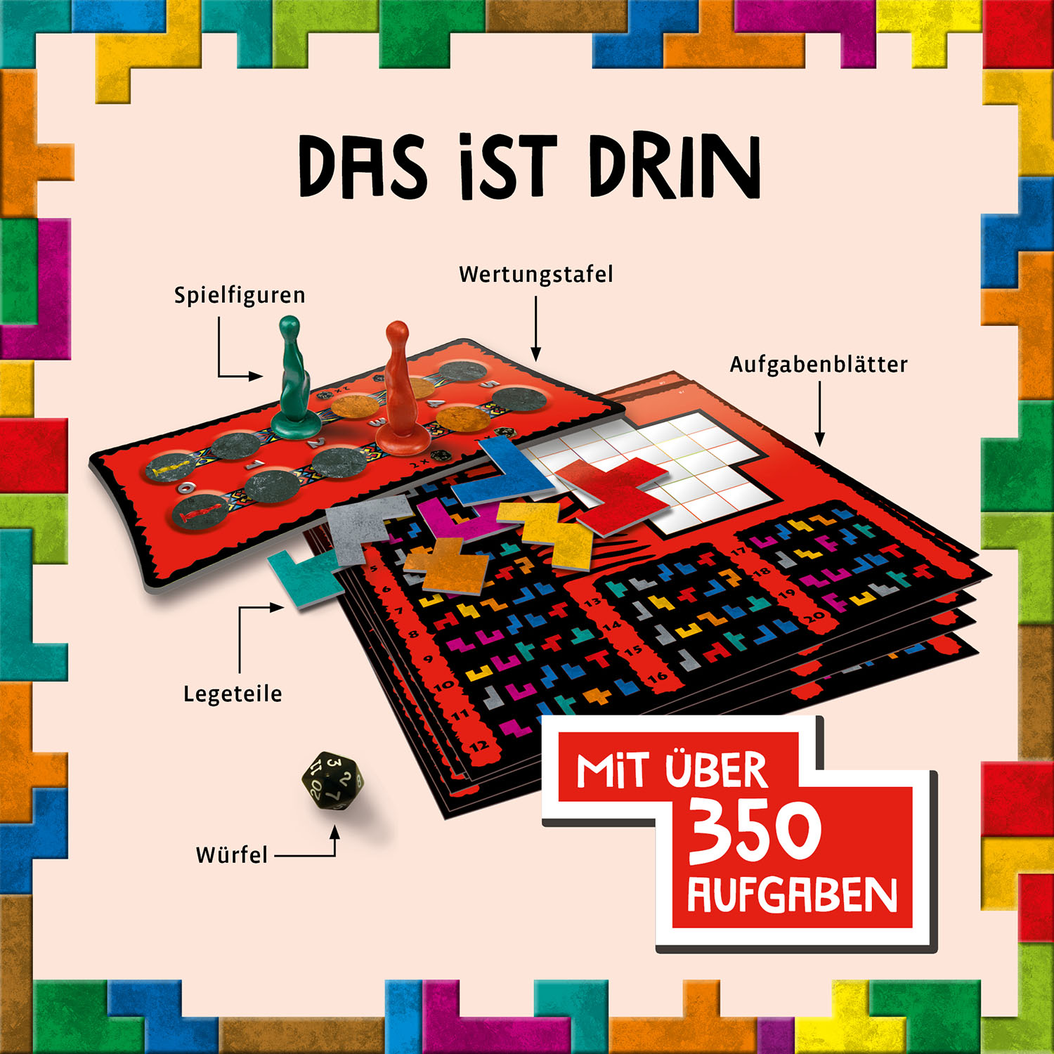 Beispielinhalt (Bild) Ubongo! Duell