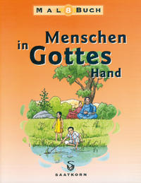 Vorderes Coverbild Menschen in Gottes Hand, Malbuch / Menschen in Gottes Hand, Malbuch