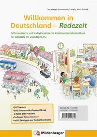 Vorderes Coverbild Willkommen in Deutschland – Redezeit