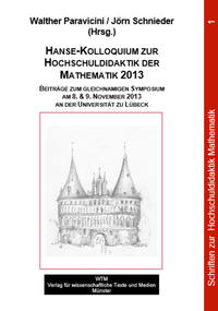 Vorderes Coverbild Hanse-Kolloquium zur Hochschuldidaktik der Mathematik 2013