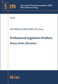 Vorderes Coverbild Professional Legislative Drafters