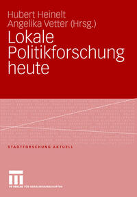Vorderes Coverbild Lokale Politikforschung heute