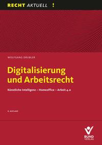 Vorderes Coverbild Digitalisierung und Arbeitsrecht