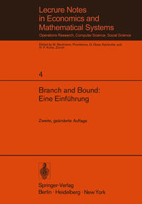 Vorderes Coverbild Branch and Bound: Eine Einführung