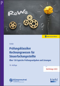 Vorderes Coverbild Prüfungsklassiker Rechnungswesen für Steuerfachangestellte