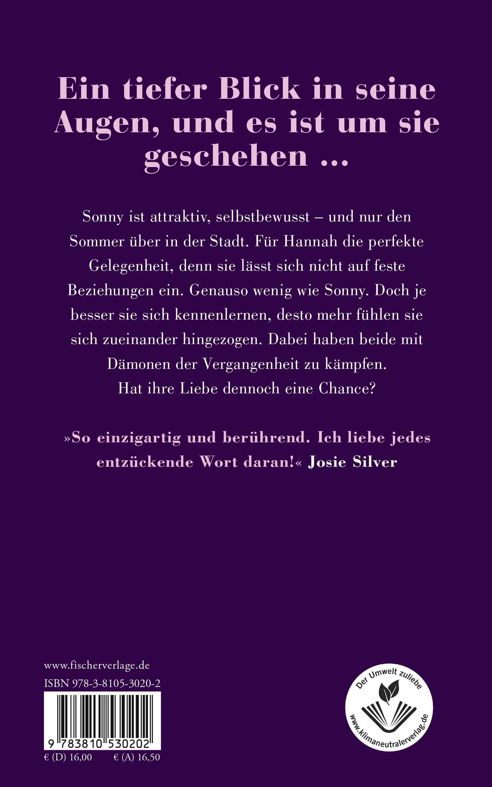 Rückseitencover Ich in deinen Augen