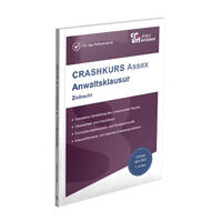 Vorderes Coverbild CRASHKURS Assex Anwaltsklausur