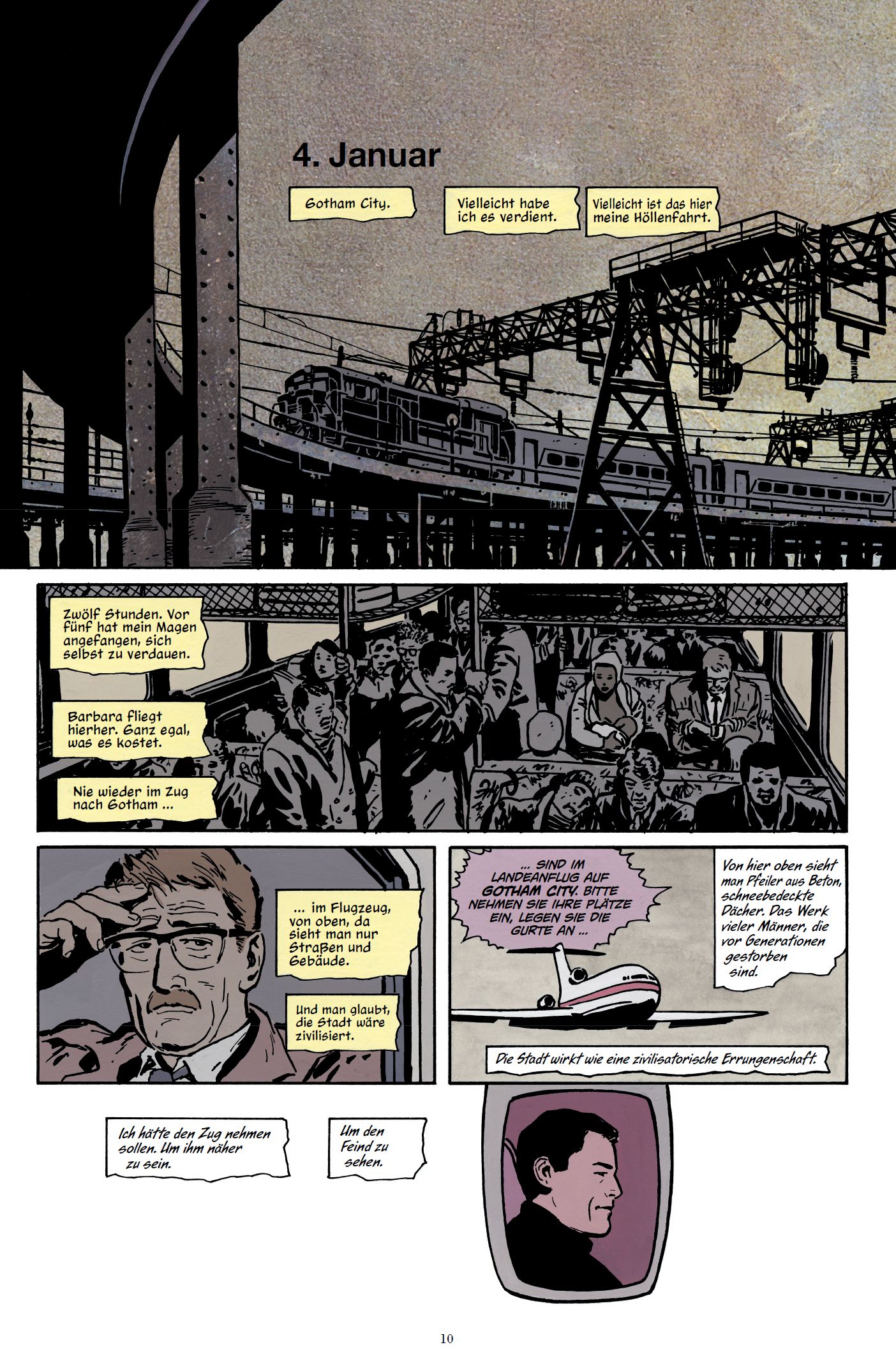 Beispielinhalt (Bild) Batman: Die ersten Jahre (Deluxe Edition)