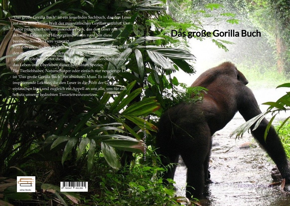 Gesamtes Coverbild Das große Gorilla Buch