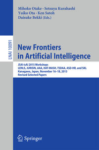 Vorderes Coverbild New Frontiers in Artificial Intelligence