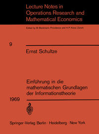 Vorderes Coverbild Einführung in die mathematischen Grundlagen der Informationstheorie