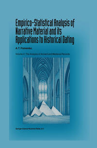 Vorderes Coverbild Empirico-Statistical Analysis of Narrative Material and its Applications to Historical Dating