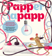Vorderes Coverbild PAPPERLAPAPP - die zweisprachige Bilderbuchzeitschrift