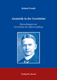 Vorderes Coverbild Atomistik in der Geschichte