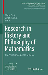 Vorderes Coverbild Research in History and Philosophy of Mathematics