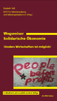 Vorderes Coverbild Wegweiser Solidarische Ökonomie