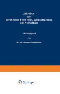Vorderes Coverbild Jahrbuch der Preußischen Forst- und Jagdgesetzgebung und Verwaltung