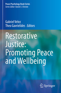 Vorderes Coverbild Restorative Justice: Promoting Peace and Wellbeing