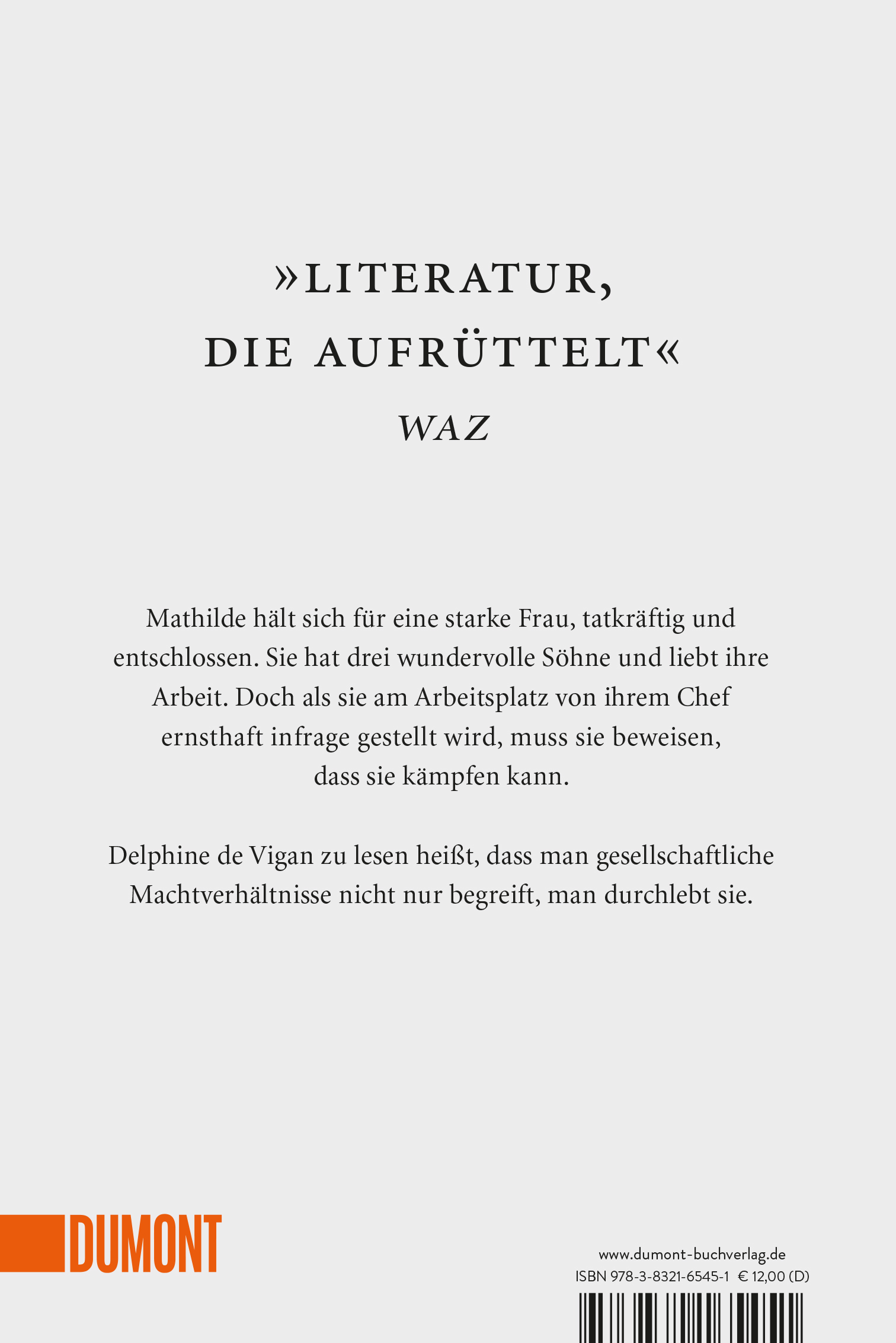 Rückseitencover Ich hatte vergessen, dass ich verwundbar bin