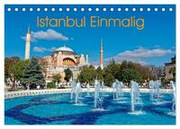 Vorderes Coverbild Istanbul Einmalig (Tischkalender 2025 DIN A5 quer), CALVENDO Monatskalender