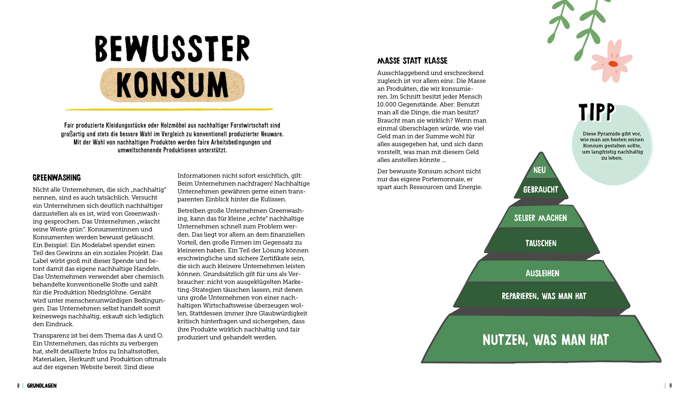 Beispielinhalt (Bild) Change the Future – Umweltbewusst im Alltag: Der Easy-Einstieg!