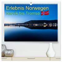 Vorderes Coverbild Erlebnis Norwegen: Narvik bis Tromsø (hochwertiger Premium Wandkalender 2025 DIN A2 quer), Kunstdruck in Hochglanz