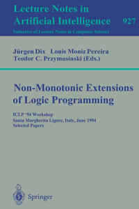 Vorderes Coverbild Non-Monotonic Extensions of Logic Programming
