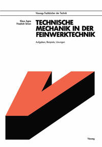 Vorderes Coverbild Technische Mechanik in der Feinwerktechnik