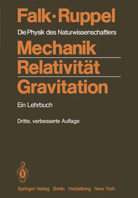 Vorderes Coverbild Mechanik, Relativität, Gravitation
