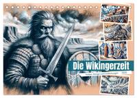 Vorderes Coverbild Die Wikingerzeit - Helden, Könige und Entdeckungen (Tischkalender 2026 DIN A5 quer), CALVENDO Monatskalender