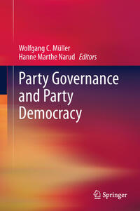 Vorderes Coverbild Party Governance and Party Democracy