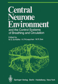 Vorderes Coverbild Central Neurone Environment and the Control Systems of Breathing and Circulation