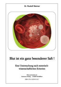 Vorderes Coverbild Blut ist ein ganz besonderer Saft !