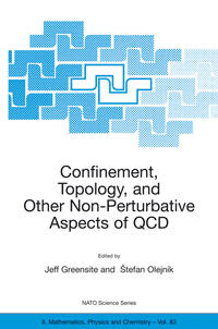 Vorderes Coverbild Confinement, Topology, and Other Non-Perturbative Aspects of QCD
