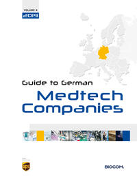 Vorderes Coverbild 4th Guide to German Medtech Companies 2019