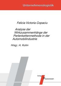 Vorderes Coverbild Analyse der Wirkzusammenhänge der Perlenkettenmethode in der Automobilindustrie