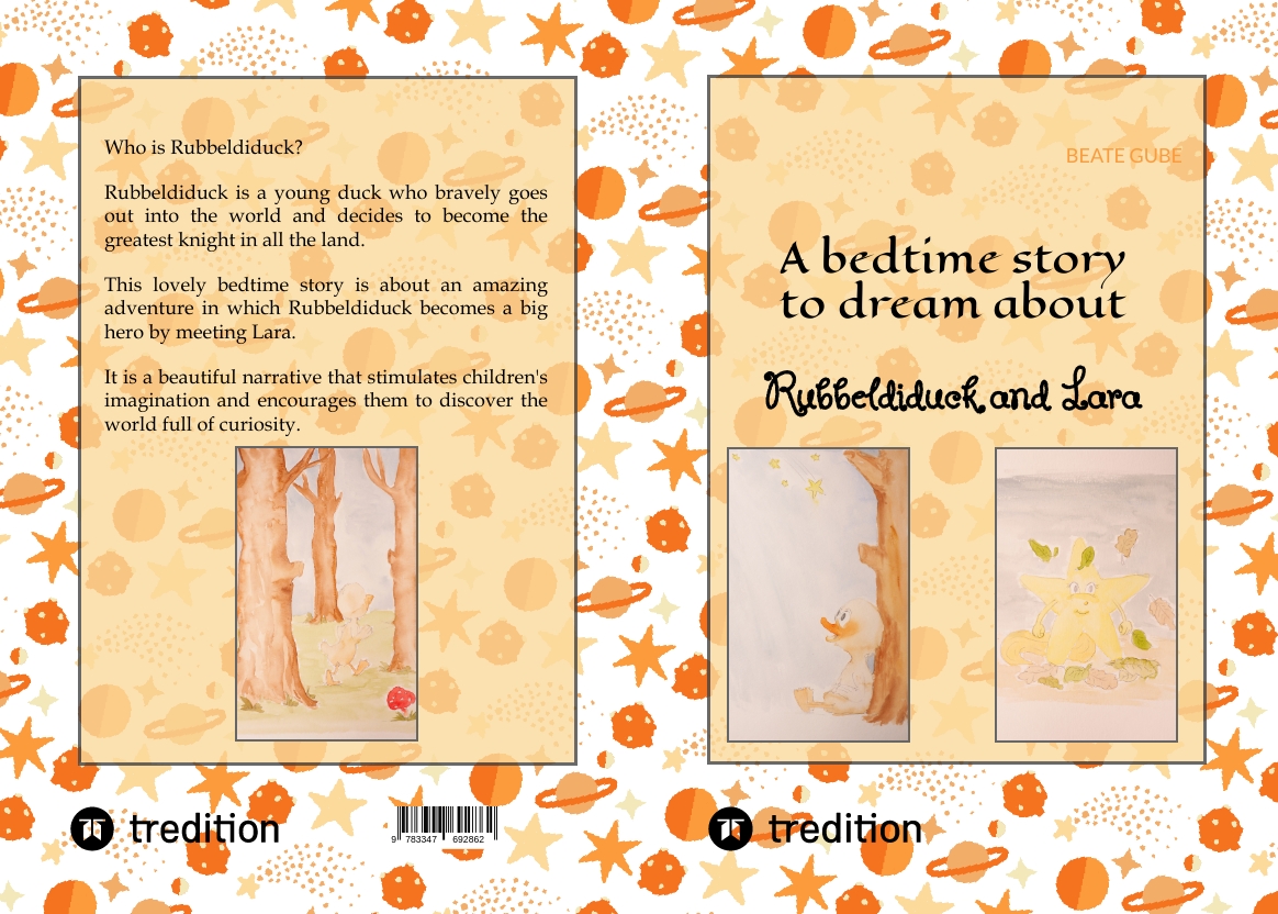 Gesamtes Coverbild A bedtime story to dream about Rubbeldiduck and Lara