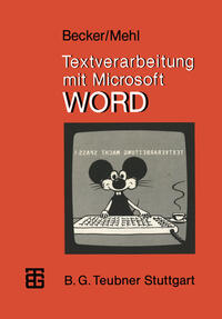 Vorderes Coverbild Textverarbeitung mit Microsoft WORD