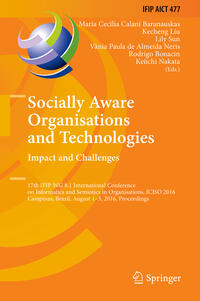 Vorderes Coverbild Socially Aware Organisations and Technologies. Impact and Challenges