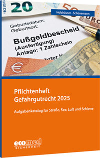 Vorderes Coverbild Pflichtenheft Gefahrgutrecht