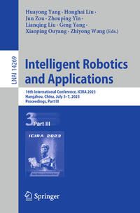 Vorderes Coverbild Intelligent Robotics and Applications