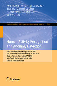 Vorderes Coverbild Human Activity Recognition and Anomaly Detection