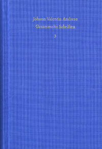 Vorderes Coverbild Johann Valentin Andreae: Gesammelte Schriften / Band 3: Rosenkreuzerschriften