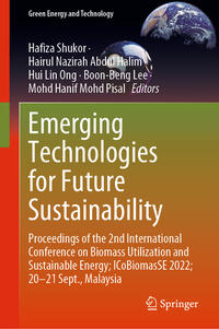 Vorderes Coverbild Emerging Technologies for Future Sustainability