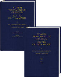 Vorderes Coverbild Novum Testamentum Graecum. Editio Critica Maior / Die Katholischen Briefe