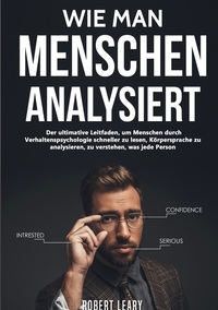 Vorderes Coverbild Wie Man Menschen Analysiert