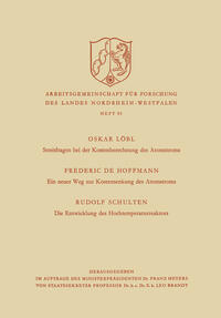 Vorderes Coverbild Streitfragen bei der Kostenberechnung des Atomstroms. Ein neuer Weg zur Kostensenkung des Atomstroms. Die Entwicklung des Hochtemperaturreaktors