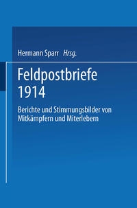 Vorderes Coverbild Feldpostbriefe 1914